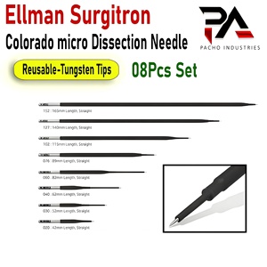 Kit d'électrodes de micro-dissection allemandes de qualité supérieure, 8 pièces, en alliage de tungstène autoclavable, à pointe ultra-fine, modèle Colorado - Product Image 1