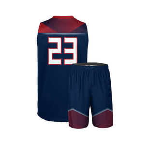 Uniforme de Baloncesto OEM con Logotipo Personalizado, Impresión por Sublimación, Malla Transpirable, Anti-UV, Secado Rápido, para Entrenamiento de Verano, Partidos y Todas las Temporadas - Product Image 4