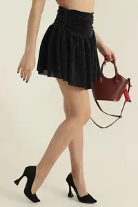 Falda de Cintura Alta para Mujer 2026, Diseño Moderno, Estampado con Motivos Solares, Colores Sólidos para Otoño, Falda de Cintura Alta de Alta Calidad a Precio Económico - Product Image 2