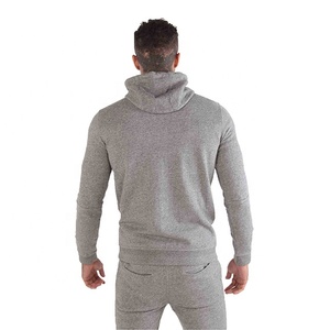 Wholesale Fashion Blank Plus Size Unisex Pullover Jogger Sets High Quality Polyester/Cotton Heavyweight Winter Men <b>Tracksuit</b> - Product Image 4