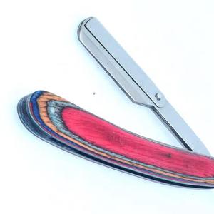 Modern Design Barber Razor Stainless Steel Straight Edge Folding Shaver for Smooth <b>Beard</b> Shaving Salon Equipment - Product Image 3