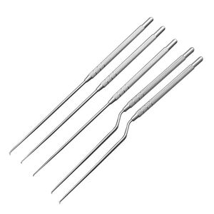 Gancho para cerumen de acero inoxidable de alta calidad, seguro y eficaz para cirugía ORL, reutilizable para la eliminación de cera del oído, de Blush Surgical - Product Image 1