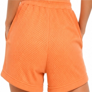 Shorts en maille pour femmes, légers, décontractés, avec cordon de serrage, style sportif, respirants, avec poches, vêtements d'été décontractés pour femmes - Product Image 5