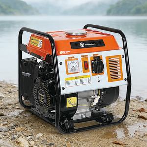 Generador de gasolina TKH1300i de China, 156F, 1.3kw, 1.45kw, generador de gasolina de bastidor abierto con inversor, línea de fabricación - Product Image 1