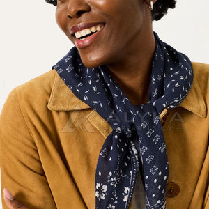 Pañuelos de Seda de Lujo Personalizados con Logotipo OEM ODM, Pañuelos Unisex de Alta Calidad, Accesorio de Moda - Product Image 5