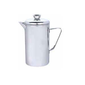 Carafe à eau en acier inoxydable de qualité supérieure avec couvercle pour la maison, la cuisine, le bureau, la table à manger - Product Image 1