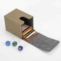 Pochette à cartes de poker multifonction écologique en papier personnalisée, logo personnalisé, étui à cartes classique, jeu de cartes 52-54 cartes