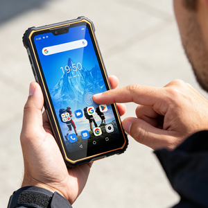 Téléphone <span class=keywords><strong>Android</strong></span> 4G UNIWA F910, écran 6,23 pouces FHD+, processeur Helio G85, 6 Go + 128 Go, batterie 10000 mAh, appareil photo 48 MP, NFC, IP68, <span class=keywords><strong>smartphone</strong></span> robuste - Product Image 3