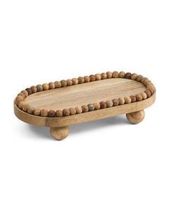 Handcrafted Polished Wood Display Block Pedestal Stand Multipurpose Holder Modern Serving Platform Decorative Home <b>Table</b> Accent - Product Image 1