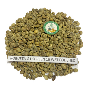 Fabricant certifié Sac de grains de café vert Robusta & Arabica du Vietnam en grains entiers Meilleur prix Échantillon gratuit Grain de café torréfié - Product Image 2