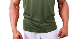 เสื้อยืดกีฬาแขนสั้นแบบรัดรูป คุณภาพดีที่สุด ปักโลโก้ด้านหน้า ผลิตจากโพลีเอสเตอร์ 95% ผสมคอตตอนสแปนเด็กซ์ 5% สำหรับผู้ชาย - Product Image 6