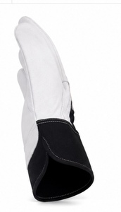 Gants MUBASHAR PRO GRIP en cuir international antidérapants, résistants à la chaleur, durables, respirants, avec manchette renforcée, personnalisables - Product Image 4