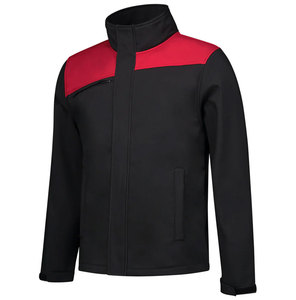 Solid Stand Collar Blank Formal Autumn Woolen Retro Track Jacket Unisex Custom Embroidery Pullover Softshell OEM Service - Product Image 4
