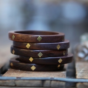 Designer Wood Bangle for Ladies Smooth Finish Wooden Bangle Jewelry Perfect for Traditional Modern Outfit - Product Image 2