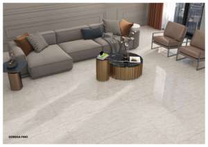 กระเบื้องพอร์ซเลนสุดหรู ขนาด 60x120 ซม. 600x1200 มม. 24x48 นิ้ว ผิวเงา ขนาดใหญ่พิเศษ สำหรับโครงการที่อยู่อาศัยระดับพรีเมียม - Product Image 2