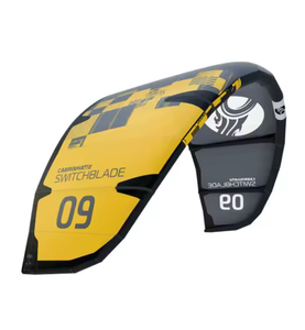 NOUVEAUX cerfs-volants de surf Cabrinhas SWITCHBLADE 10m 12m 14m bleu clair pour le kiteboard et le <span class=keywords><strong>kitesurf</strong></span>, occasions océaniques - Product Image 2