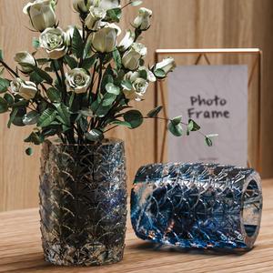 Petal Relief Flower Pot Flower Arrangement Vase Storage Gypsum <b>Resin</b> Silicone Mold - Product Image 3