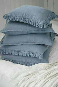 Funda de Cojín de Lino Sostenible para Decoración del Hogar y Dormitorio - Product Image 3