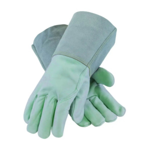 Gants de sécurité en cuir de chèvre et croûte de cuir de vache pour soudage TIG, outils et accessoires industriels, gants de jardinage pour le travail domestique - Product Image 4