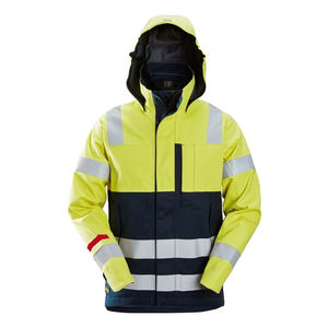 Security Winter Safety <b>Canvas</b> Quilted <b>Jacket</b> with Zip Closure Multi Pockets Reversible & Eco-Friendly Front Design for Best Sale - Product Image 1