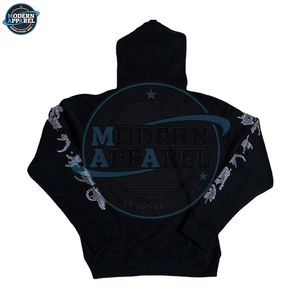 Sudaderas con Pedrería de Diseño Exclusivo, Transpirables y Cómodas, Sudaderas Básicas de Algodón con Pedrería para Hombre - Product Image 2