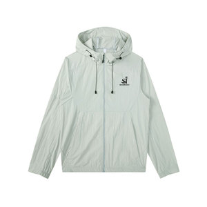 Wholesale Hooded Winter Lightweight Windbreaker <b>Jacket</b> <b>Packable</b> Breathable Daily Wear Custom Design Full Zip - Product Image 1