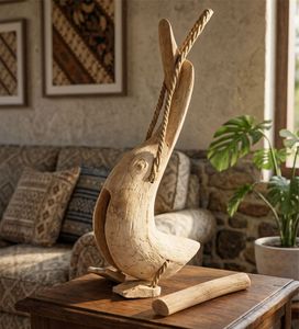 Tambour en bambou artisanal SLIT DRUM DUCK - Product Image 4