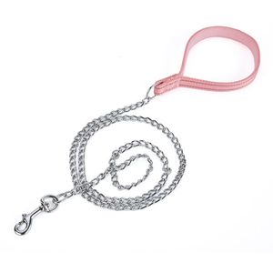 Chaîne pour chien en métal torsadé réglable, conçue pour un contrôle sécurisé, robuste, durable et confortable pour les chiens - Product Image 4