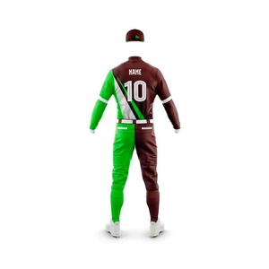 Uniformes de béisbol ligeros transpirables profesionales de buena calidad, conjunto completo sublimado de poliéster 100% hecho a medida - Product Image 3