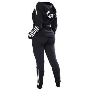 Conjunto Deportivo de Dos Piezas para Mujer con Top de Manga Larga y Pantalones, Ideal para Viajes o Entrenamiento - Product Image 6
