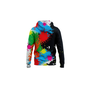 เสื้อฮู้ดดี้พิมพ์ลายแบบซับลิเมชั่น น้ำหนักมาก สั่งทำโลโก้ได้ สำหรับผู้ชายและผู้หญิง แบบยูนิเซ็กซ์ พร้อมงานปักพิมพ์นูน - Product Image 2