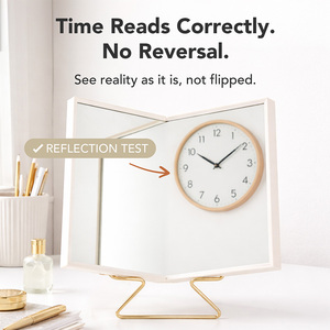 [Oasis Labs] Realme V0 Non Reversing <b>Mirror</b> Fixed Angle Camera Grade Precision Facial Asymmetry Check Glass - Product Image 2