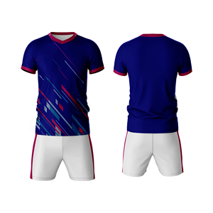 Camiseta de Fútbol de Manga Corta Unisex de Alta Calidad en Oferta, Uniforme de Fútbol con Nombre Personalizado, Impresión por Sublimación, Transpirable y Ligero - Product Image 1
