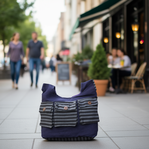 Sac hobo en coton pour femme - Product Image 3