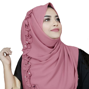 Instant Hijab Magnetic Muslim Women Hijab 70x180 cm Colorful Free Size Infinity Hijab Set for Woman Customizable Islamic - Product Image 3