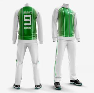 Custom Sublimation Sports Wear Zipper Mens Jacket Hoody Training Track Suit Set Men Sportswear <b>Tracksuit</b> - Product Image 5