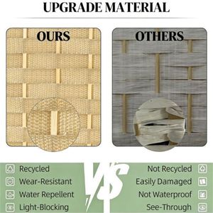 Paravento Pieghevole Beige ad Alta Privacy per Dividere Ambienti - Product Image 2