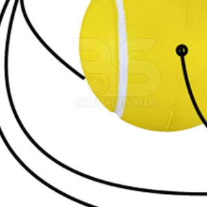 Balles de tennis prêtes pour le match, offrant un rebond stable et une excellente visibilité sur le terrain, équipement sportif - Product Image 4
