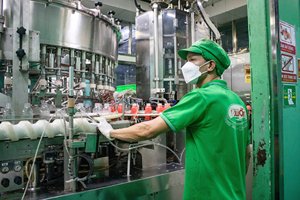 เครื่องดื่ม Kombucha-รสพีช250มล. น้ำผลไม้แท้ไม่ใส่น้ำตาล-เวียดนามคุณภาพสูงต่ำโมคฮาลาล ISO - Product Image 5