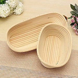 Cesta de fermentación de ratán de alta calidad y ecológica, cestas de pan naturales duraderas para fermentación de masa madre - Product Image 5