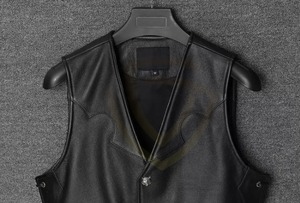 Nouvelle Collection 2026 : Gilet en Cuir Respirant Personnalisable de Qualité Supérieure pour Homme – Design Tendance Hiver - Product Image 5