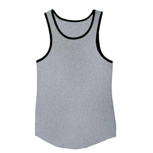 Débardeur en tricot uni à col rond pour homme, coupe ajustée, vêtements de sport décontractés - Product Image 6