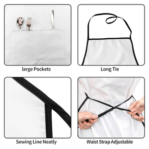 Nouvel Arrivage 2026 Tablier de Barbier à Sublimation en Tissu de Qualité Supérieure, Impression Personnalisée, Motif Unique, Fourniture en Gros - Product Image 6