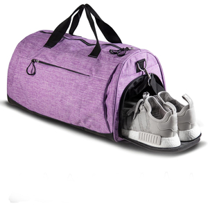 Sac de voyage pliable en polyester léger, imperméable, grande capacité, durable, avec bandoulière, pour le camping, la gym, les sports et les week-ends - Product Image 3
