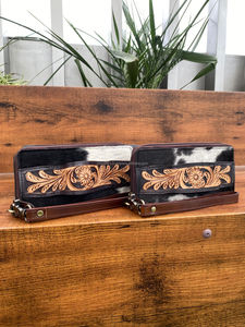 กระเป๋าสะพายพาดลำตัวสำหรับผู้หญิงทำจากหนังวัวมีพู่ทำจาก2025หนังวัวและกระเป๋าถือคลัทช์มีช่องเสียบมือแบบหรูหราใหม่ - Product Image 6