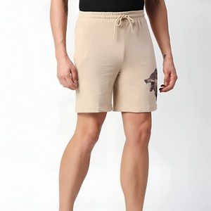 Shorts de plage décontractés en toile respirante avec impression par sublimation, couleurs personnalisées, poches et taille élastique, shorts de sport - Product Image 1