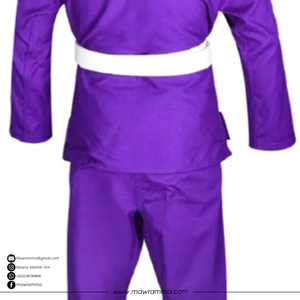 Kimono de Jiu Jitsu Brasileño con Logotipo Personalizado, 100% Algodón, Tejido Perlado, Uniforme Profesional para Grappling y Entrenamiento - Product Image 6