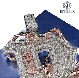 Bague unisexe en argent 925 plaqué or 18 carats, certifiée IGI, idéale pour mariage, fiançailles et soirées, disponible à prix export. - Product Image 4