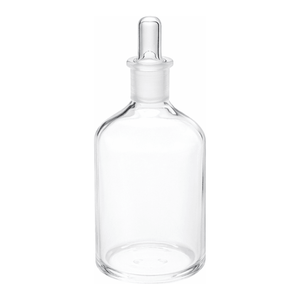 For PYREX Borosilicate <b>Glass</b> Narrow-Mouth Reagent <b>Bottles</b> with Stopper Amber <b>Glass</b> 125ml 250ml <b>500ml</b> for Laboratory Sampling - Product Image 2