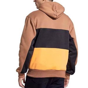 Sudaderas con Capucha para Hombre, Otoño, Bordadas, Diseño de Moda de Alta Calidad, Mezcla de Poliéster/Algodón, Color en Contraste, Estilo Urbano, Nuevas - Product Image 3
